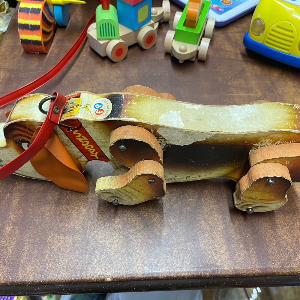 Vintage Fisher Price Snoopy Pull Toy